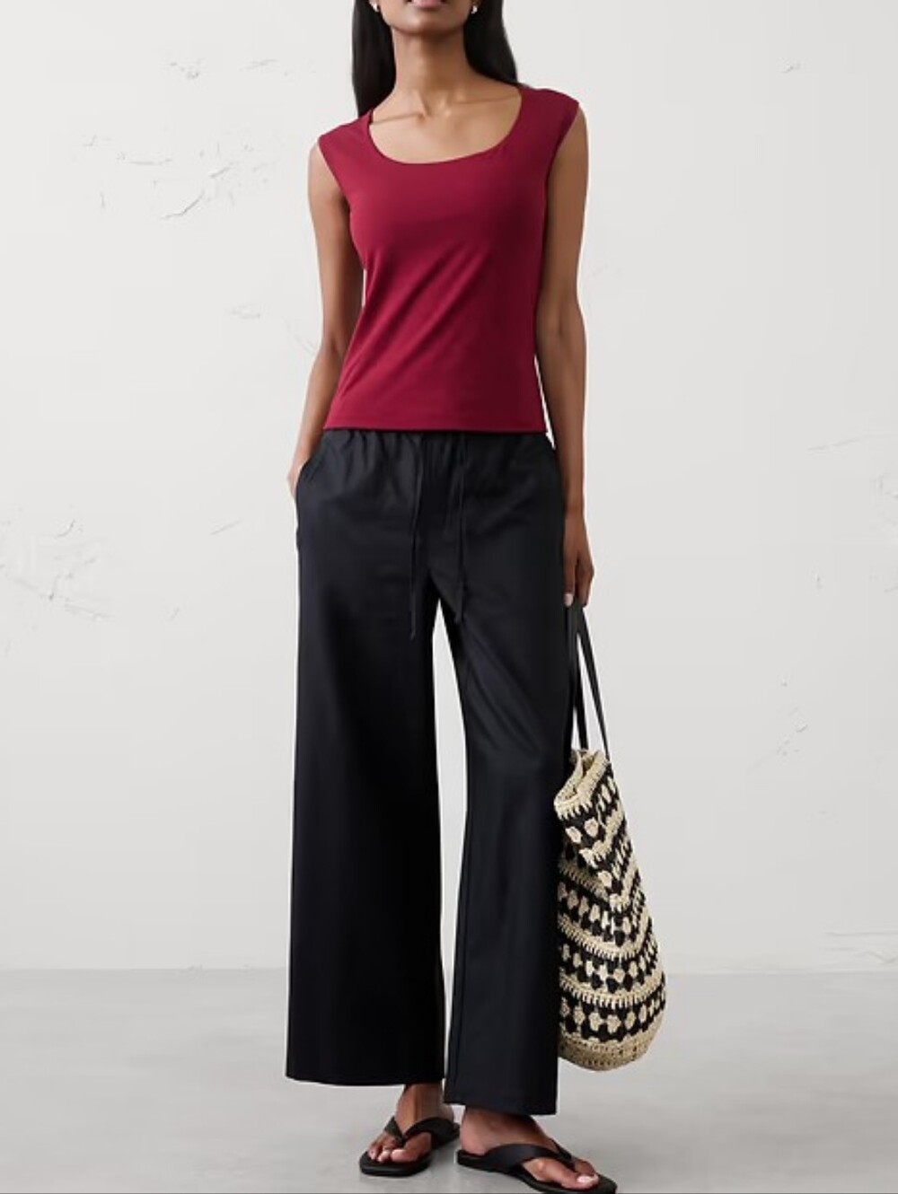 NWT BANANA REPUBLIC | $35 Scoop Neck Top